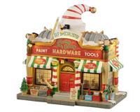 Kerstdorpminiatuur Holly Jolly Hardware 18x26x27 cm - Lemax