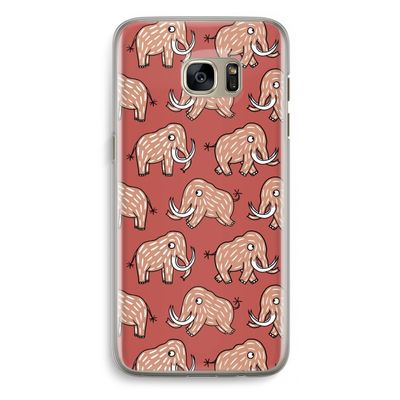Mammoet: Samsung Galaxy S7 Edge Transparant Hoesje