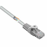 Renkforce RF-5043980 RJ45 Netwerkkabel, patchkabel CAT 5e U/UTP 3.00 m Grijs Snagless 1 stuk(s) - thumbnail