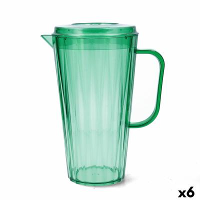 Kruik Quid Iris Groen Plastic 2 L (6 Stuks)