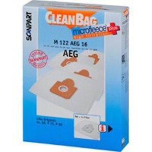 Scanpart CleanBag M122AEG16 stofzuigerzak microfleece+ AEG gr.28