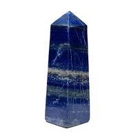 Edelsteen Obelisk Lapis Lazuli - 14 x 4 x 4 cm - thumbnail