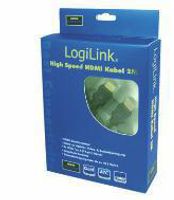 LogiLink HDMI, 15m HDMI kabel HDMI Type A (Standaard) Zwart - thumbnail