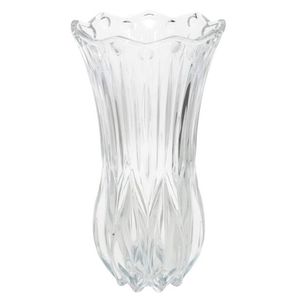 Gerimport Bloemenvaas - helder glas - D13 x 23 cm - Vazen