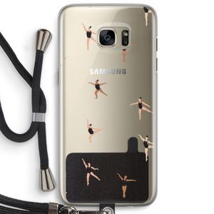 Dancing #1: Samsung Galaxy S7 Edge Transparant Hoesje met koord