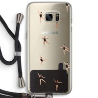 Dancing #1: Samsung Galaxy S7 Edge Transparant Hoesje met koord