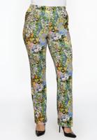 Yoek Tregging FLOWERY | Zwart | Maat 54/56