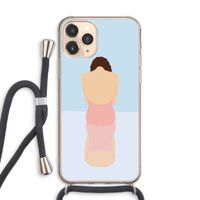 Mirror: iPhone 11 Pro Max Transparant Hoesje met koord
