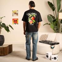 Quotrell Peaches T-shirt Th42553 Print T-shirts 0002 Black/white