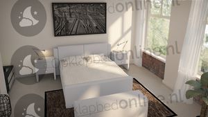 Elektrische boxspring 140 x 220 cm- stofkleur 1938