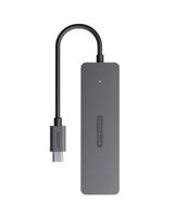 Sitecom CN-5009 interface hub USB 3.2 Gen 1 (3.1 Gen 1) Type-C 5000 Mbit/s Zwart, Grijs - thumbnail
