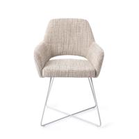 Yanai Eetkamerstoel - Cross White