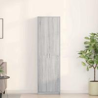 Kledingkast Grijs sonoma 55 x 25 x 189 cm Bewerkt hout