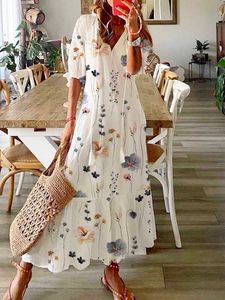 Floral Casual Others Loose Dress