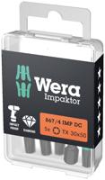 Wera 867/4 Impaktor DC TORX® Bit TX30 x 50mm VE=5 - 05057666001