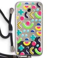8-bit N°1: Samsung Galaxy A5 (2017) Transparant Hoesje met koord