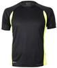 Cona Sports CN110 Racer Tech Tee - Black/Neon Yellow - XS