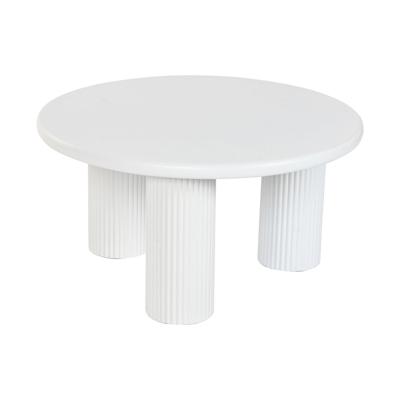 Bijzettafel Home ESPRIT Wit 75 x 75 x 40 cm