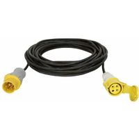 CM 4-polige motorkabel geel, 20 meter - thumbnail