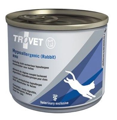 Trovet Hypoallergenic Konijn RRD kat natvoer 200gr