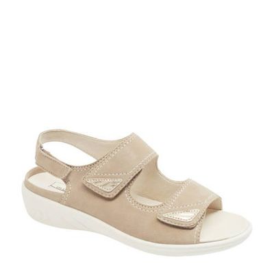 Medicus comfort leren sandalen beige Medicus comfort leren sandalen beige