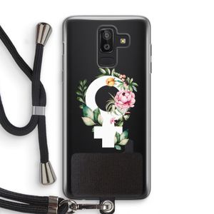Venus: Samsung Galaxy J8 (2018) Transparant Hoesje met koord