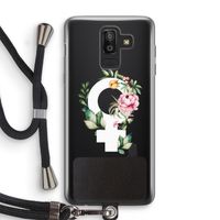 Venus: Samsung Galaxy J8 (2018) Transparant Hoesje met koord