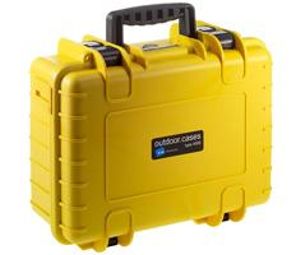 B&W outdoor.cases type 4000 geel + verdeler