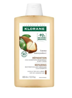 Klorane Haar Fleur de Cupuaçu Cupuaçu Repairing Shampoo -92% Breakage 400 ml | Voor Beschadigd Haar