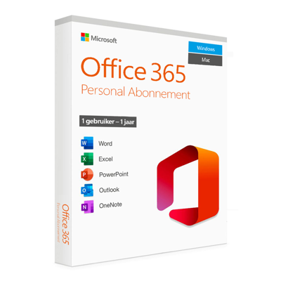 OFFICE 365 Personal · 1 Gebruiker · 1 Jaar · CD Key