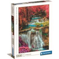 Clementoni High Quality Collection Puzzel Kleurrijke Watervallen 1000 Stukjes - thumbnail