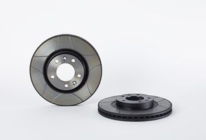 Remschijf BREMBO MAX LINE BREMBO, Remschijftype: Gespleten: , u.a. für Peugeot