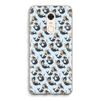 Zeemeermin: Xiaomi Redmi 5 Transparant Hoesje