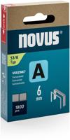 Novus nietjes A 53/6, doos met 1800 stuks