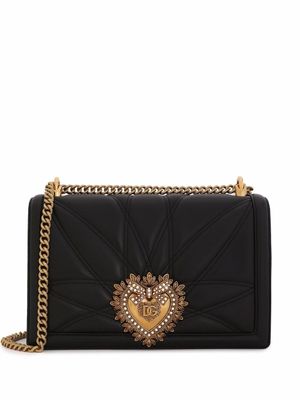 Dolce & Gabbana grand sac porté épaule Dévotion - Noir