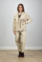 Isabel Marant jas Hanis MA0267FB-B1D03I ecru