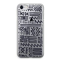 Marrakech print: iPhone 8 Transparant Hoesje