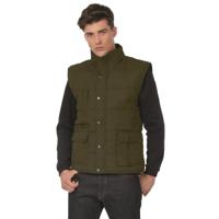 Outdoor/werk casual bodywarmer - heren - Groen - Outdoorkleding - werkkleding - thumbnail