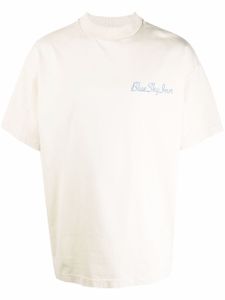 BLUE SKY INN t-shirt à logo imprimé - Tons neutres