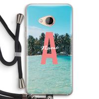 Pacific Dream: HTC U Play Transparant Hoesje met koord