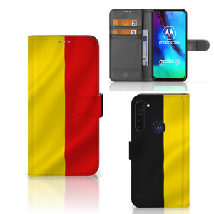 Motorola Moto G Pro Bookstyle Case Belgische Vlag