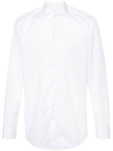 Tagliatore chemise en coton à manches longues - Blanc