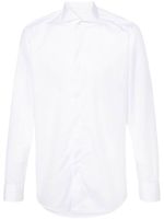 Tagliatore chemise en coton à manches longues - Blanc