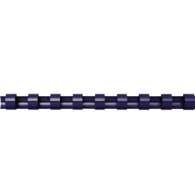 Bindrug Fellowes 10mm 21rings A4 blauw 100stuks