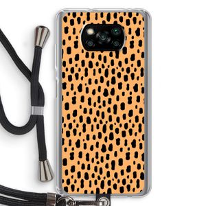 Panter: Xiaomi Poco X3 NFC Transparant Hoesje met koord