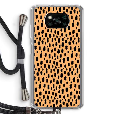 Panter: Xiaomi Poco X3 NFC Transparant Hoesje met koord