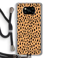 Panter: Xiaomi Poco X3 NFC Transparant Hoesje met koord