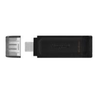 USB stick Kingston DT70/64GB Zwart 64 GB
