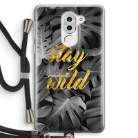 Stay wild: Honor 6X Transparant Hoesje met koord