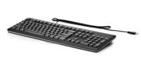 HP QY776AT toetsenbord USB Zwart - thumbnail